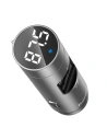 Wholesale Baseus Energy Column Car Wireless MP3 Charger (Wireless 5.0+5V/3.1A) Silver - BSU989SLV - {ean13} - Hurt