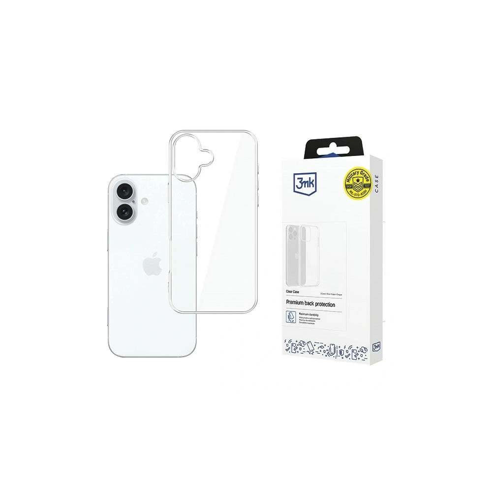 3MK Čirý obal Apple iPhone 16 čirý - iPhone 16 - 3MK