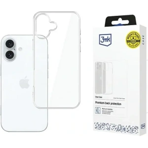 Etui 3MK Clear Case Apple iPhone 16 Plus przezroczysty - iPhone 16 Plus - 3MK