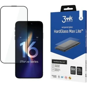 Szkło hartowane 3MK HardGlass Max Lite Apple iPhone 16 Pro Max - iPhone 16 Pro Max - 3MK