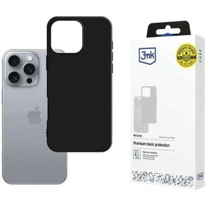 Etui 3MK Matt Case Apple iPhone 16 Pro Max czarny - iPhone 16 Pro Max - 3MK