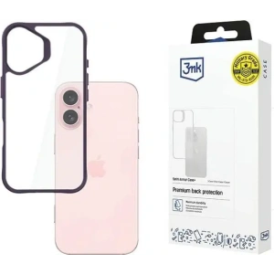 Etui 3MK SatinArmor+ Case Apple iPhone 16 fioletowy - iPhone 16 - 3MK