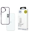 3MK SatinArmor+ pouzdro Apple iPhone 16 Plus fialové - iPhone 16 Plus - 3MK