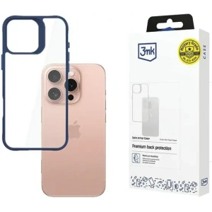 Etui 3MK SatinArmor+ Case Apple iPhone 16 Pro niebieski - iPhone 16 Pro - 3MK