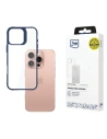 3MK SatinArmor+ pouzdro Apple iPhone 16 Pro modré - iPhone 16 Pro - 3MK