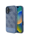Etui Guess GUHCP16SG4GLBL Apple iPhone 16 hardcase 4G Bottom Stripe niebieski - iPhone 16 - Guess