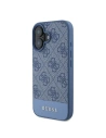 Guess GUHCP16SG4GLBL Apple iPhone 16 tvrdý obal 4G spodní pruh modrý - iPhone 16 - Guess