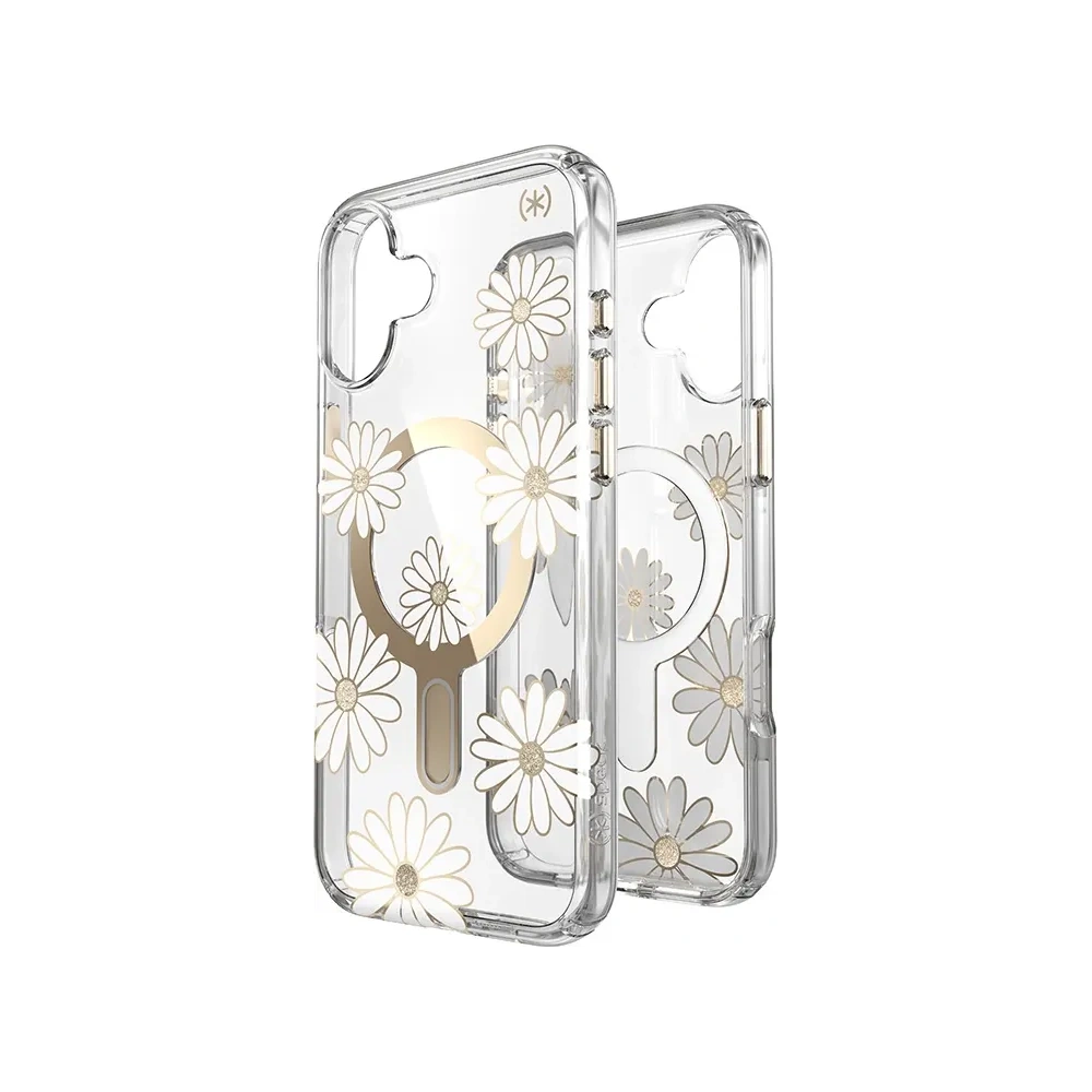 Hurtownia GSM - Speck Presidio Lux ClickLock & MagSafe Apple iPhone 16 Plus (Sonnenschein Gänseblümchen / Klar / Gold) - SPK692 - {ean13} - Hurt