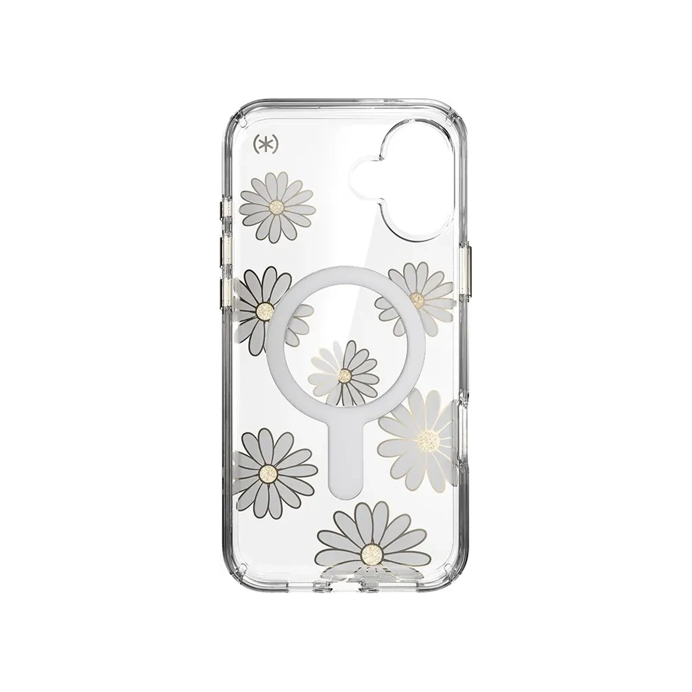 Hurtownia GSM - Speck Presidio Lux ClickLock & MagSafe Apple iPhone 16 Plus (Sluneční sedmikrásky / Čirý / Zlato) - SPK692 - {ean13} - Hurt