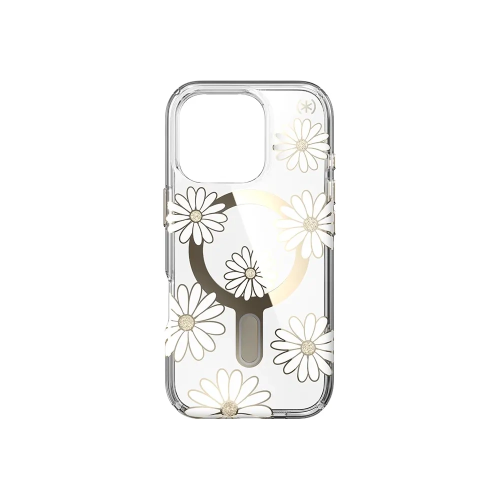Hurtownia GSM - Speck Presidio Lux ClickLock & MagSafe Apple iPhone 16 Pro (Margarete Soarelui / Clar / Aur) - SPK693 - {ean13} - Hurt