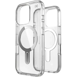 Hurtownia GSM - Speck Presidio Perfect-Clear ClickLock & MagSafe Apple iPhone 16 Pro (Transparent / Finisaj Cromat / Argint Seren) - SPK694 - {ean13} - Hurt