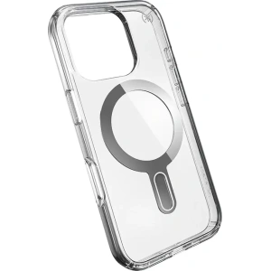 Hurtownia GSM - Speck Presidio Perfect-Clear ClickLock & MagSafe Apple iPhone 16 Pro (Transparent / Finisaj Cromat / Argint Seren) - SPK694 - {ean13} - Hurt