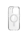 Hurtownia GSM - Speck Presidio Perfect-Clear ClickLock & MagSafe Apple iPhone 16 Pro (Transparent / Finisaj Cromat / Argint Seren) - SPK694 - {ean13} - Hurt