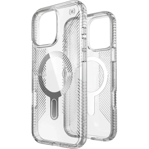 Hurtownia GSM - Speck Presidio Perfect-Clear Grip ClickLock & MagSafe Apple iPhone 16 Pro Max (Transparent / Finisaj Cromat / Argint Seren) - SPK696 - {ean13} - Hurt
