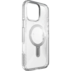 Hurtownia GSM - Speck Presidio Perfect-Clear Grip ClickLock & MagSafe Apple iPhone 16 Pro Max (Transparent / Finisaj Cromat / Argint Seren) - SPK696 - {ean13} - Hurt