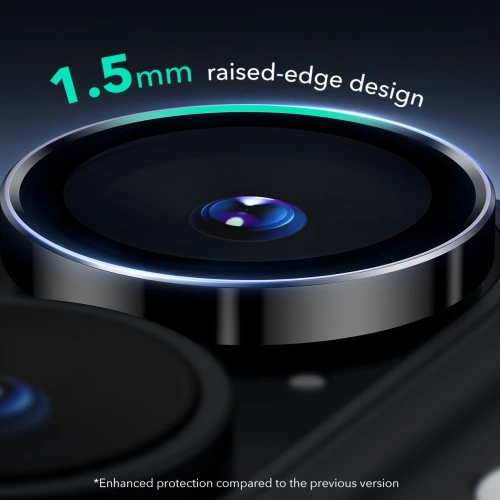 Osłona na aparat ESR Armorite Camera Protector Apple iPhone 16 / 16 Plus Black - iPhone 16 Plus - ESR