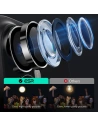 Wholesale ESR Armorite Camera Protector Apple iPhone 16 / 16 Plus Black - ESR823 - {ean13} - Hurt
