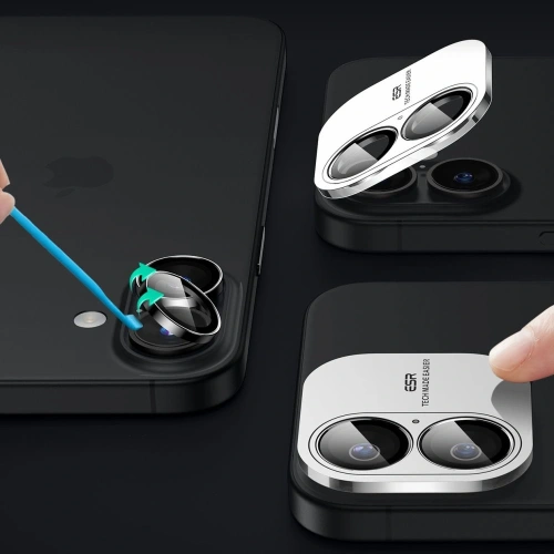 Osłona na aparat ESR Armorite Camera Protector Apple iPhone 16 / 16 Plus Black - iPhone 16 Plus - ESR