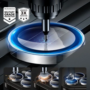 Hurtownia GSM - Osłona na aparat ESR Armorite Camera Protector Apple iPhone 16 Pro / 16 Pro Max Clear - ESR824 - {ean13} - Hurt