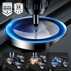 ESR Armorite Camera Protector Apple iPhone 16 Pro / 16 Pro Max Black - iPhone 16 Pro Max - ESR