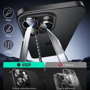 ESR Armorite Camera Protector Apple iPhone 16 Pro / 16 Pro Max Black - iPhone 16 Pro Max - ESR