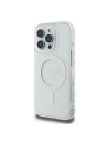 Hurtownia GSM - Guess GUHMP16LHFGERET Apple iPhone 16 Pro kemény tok IML Csillogó Kör MagSafe átlátszó - GUE3604 - {ean13} - Hurt