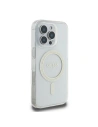 Hurtownia GSM - Guess GUHMP16LHFGERET Apple iPhone 16 Pro kemény tok IML Csillogó Kör MagSafe átlátszó - GUE3604 - {ean13} - Hurt