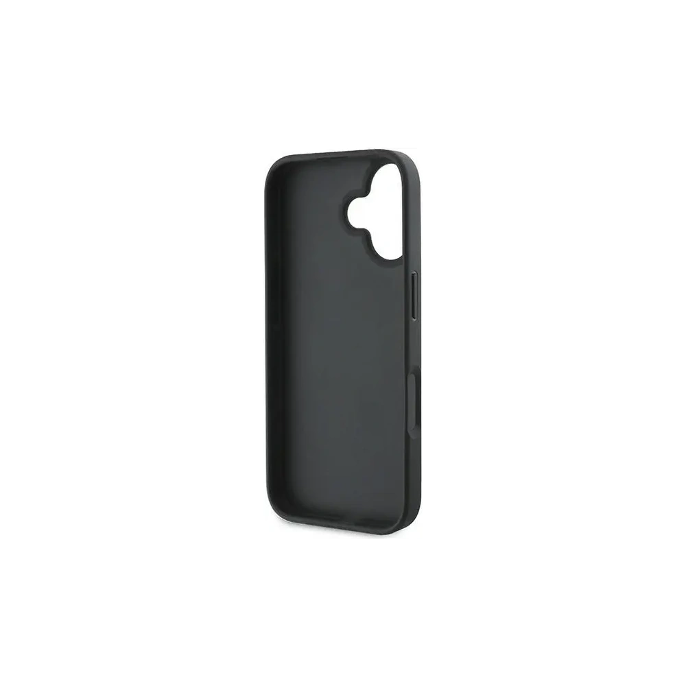 Guess GUHCP16SG4GLGR iPhone 16 6.1" szary/grey hardcase 4G Bottom Stripe - !ZAIMPORTOWANE - Guess