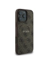 Hurtownia GSM - Guess GUHMP16LG4GFRW Apple iPhone 16 Pro tvrzený kryt 4G Ring Classic Logo MagSafe hnědý - GUE3606 - {ean13} - Hurt