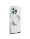 Hurtownia GSM - Guess GUHMP16LHFWFCT Apple iPhone 16 Pro tvrdý obal IML Květy věnce MagSafe průhledný - GUE3607 - {ean13} - Hurt