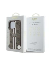 Hurtownia GSM - Guess GUHMP16LP4RPSW Apple iPhone 16 Pro tvrdý obal 4G tištěné pruhy MagSafe hnědý - GUE3608 - {ean13} - Hurt