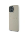 Hurtownia GSM - Guess GUHMP16LPGHSMME Apple iPhone 16 Pro hardcase Grained Ring MagSafe bej - GUE3609 - {ean13} - Hurt