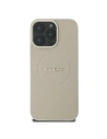 Hurtownia GSM - Guess GUHMP16LPGHSMME Apple iPhone 16 Pro tvrdý obal Grained Ring MagSafe béžový - GUE3609 - {ean13} - Hurt