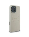 Hurtownia GSM - Guess GUHMP16LPGHSMME Apple iPhone 16 Pro tvrdý obal Grained Ring MagSafe béžový - GUE3609 - {ean13} - Hurt