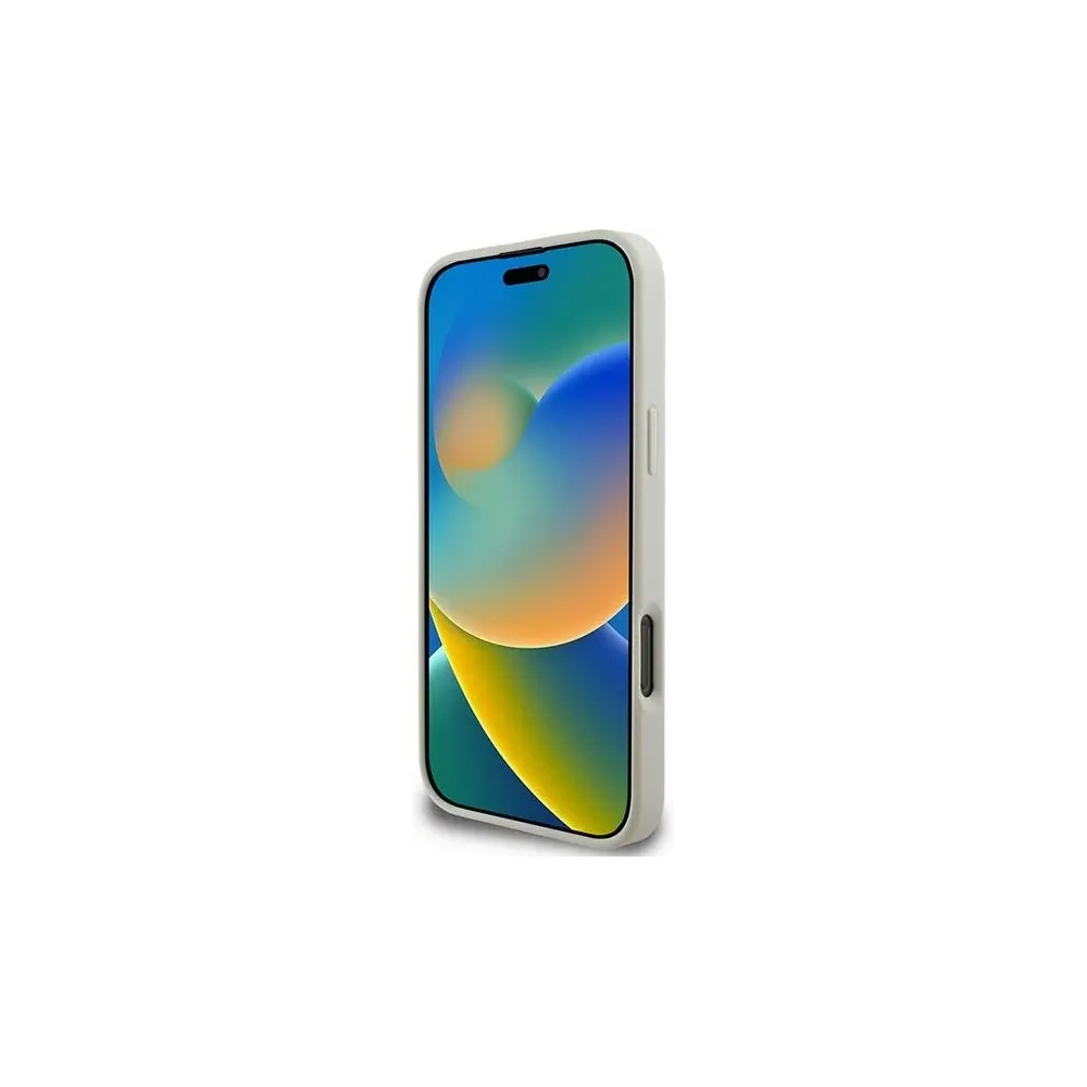 Hurtownia GSM - Guess GUHMP16LPGHSMME Apple iPhone 16 Pro hardcase Grained Ring MagSafe bej - GUE3609 - {ean13} - Hurt