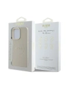 Hurtownia GSM - Guess GUHMP16LPGHSMME Apple iPhone 16 Pro hardcase Grained Ring MagSafe bej - GUE3609 - {ean13} - Hurt
