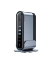 Baseus Working Station Three-Screen Multifunctional Type-C HUB Adapter（CN+EU+UK) Dark gray