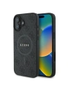 Hurtownia GSM - Guess GUHMP16MG4GFRK Apple iPhone 16 Plus kemény tok 4G Ring Classic Logo MagSafe fekete - GUE3611 - {ean13} - Hurt