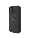 Hurtownia GSM - Guess GUHMP16MG4GFRK Apple iPhone 16 Plus kemény tok 4G Ring Classic Logo MagSafe fekete - GUE3611 - {ean13} - Hurt