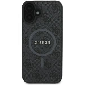 Etui Guess GUHMP16MG4GFRK Apple iPhone 16 Plus hardcase 4G Ring Classic Logo MagSafe czarny - iPhone 16 Plus - Guess