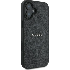 Etui Guess GUHMP16MG4GFRK Apple iPhone 16 Plus hardcase 4G Ring Classic Logo MagSafe czarny - iPhone 16 Plus - Guess