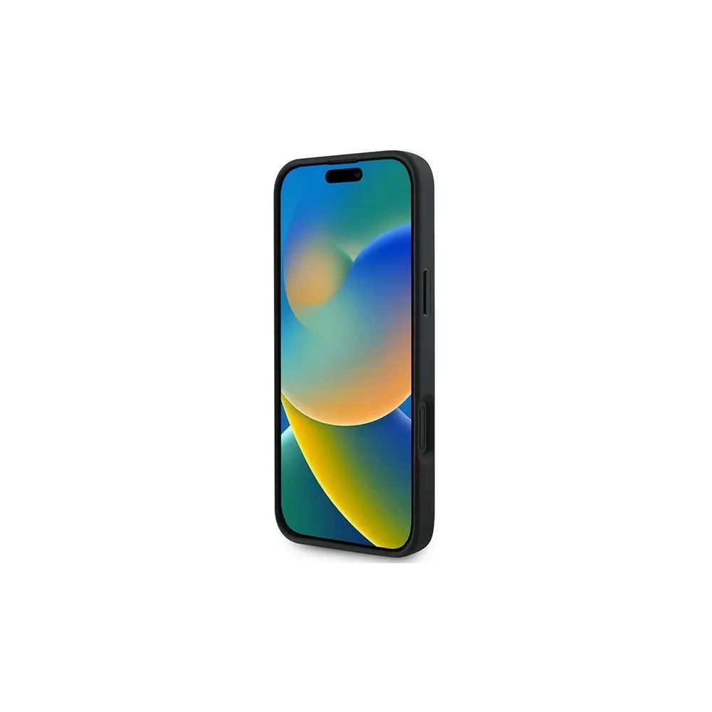 Hurtownia GSM - Guess GUHMP16MG4GFRK Apple iPhone 16 Plus kemény tok 4G Ring Classic Logo MagSafe fekete - GUE3611 - {ean13} - Hurt