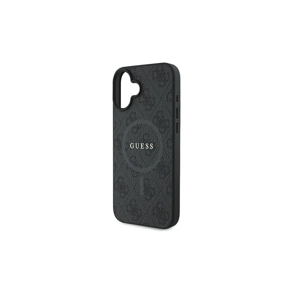 Hurtownia GSM - Guess GUHMP16MG4GFRK Apple iPhone 16 Plus kemény tok 4G Ring Classic Logo MagSafe fekete - GUE3611 - {ean13} - Hurt