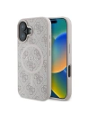 Guess GUHMP16MG4GFRP Apple iPhone 16 Plus kemény tok 4G Ring Classic Logo MagSafe rózsaszín - iPhone 16 Plus - Guess