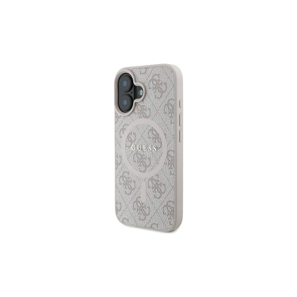 Hurtownia GSM - Guess GUHMP16MG4GFRP Apple iPhone 16 Plus hardcase 4G Ring Classic Logo MagSafe růžový - GUE3612 - {ean13} - Hurt