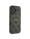 Hurtownia GSM - Guess GUHMP16MG4GFRW Apple iPhone 16 Plus Hardcase 4G Ring Classic Logo MagSafe braun - GUE3613 - {ean13} - Hurt