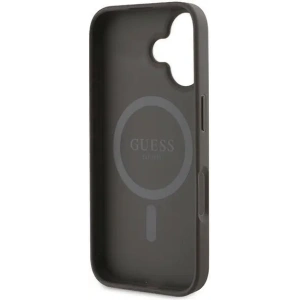 Etui Guess GUHMP16MG4GFRW Apple iPhone 16 Plus hardcase 4G Ring Classic Logo MagSafe brązowy - iPhone 16 Plus - Guess