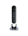 Wholesale Baseus Working Station Three-Screen Multifunctional Type-C HUB Adapter（CN+EU+UK) Dark gray - BSU994 - {ean13} - Hurt