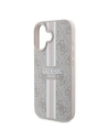 Hurtownia GSM - Etui Guess GUHMP16MP4RPSP Apple iPhone 16 Plus hardcase 4G Printed Stripes MagSafe różowy - GUE3615 - {ean13} - Hurt