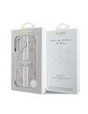 Hurtownia GSM - Guess GUHMP16MP4RPSP Apple iPhone 16 Plus ochranný kryt 4G s potiskem pruhů MagSafe růžový - GUE3615 - {ean13} - Hurt